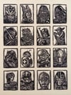 Star Wars Sampler Block Print