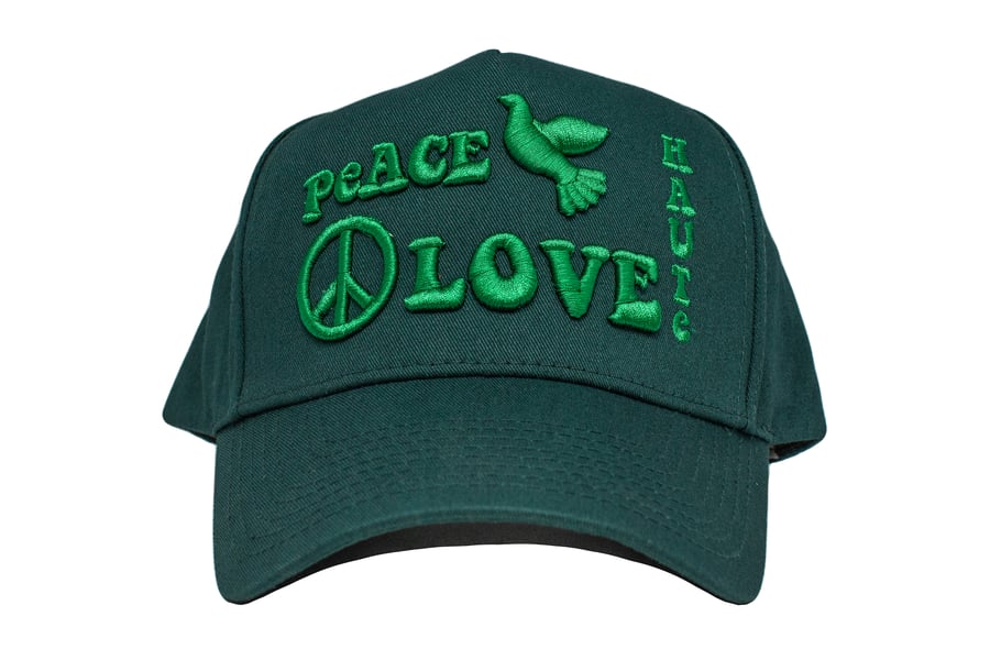 Image of Grn Peace&Love Trucker 