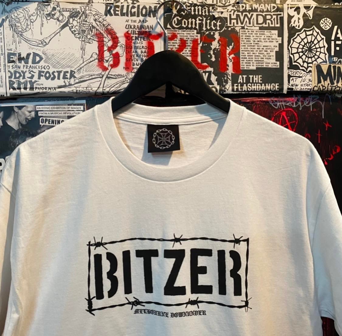 Image of BITZER WIRE T-SHIRT (white)