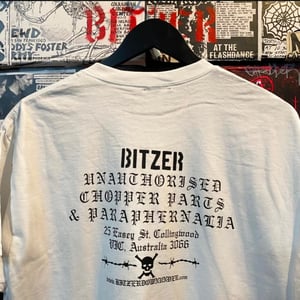 Image of BITZER WIRE T-SHIRT (white)