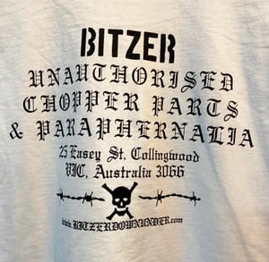 Image of BITZER WIRE T-SHIRT (white)
