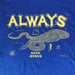 Image of ALWAYS SNAKE CULT TEE - ( BLUU )