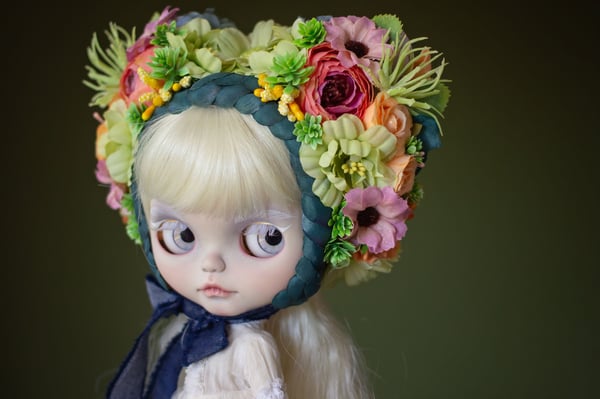 Image of Melon Summer Flower Bomb for Blythe