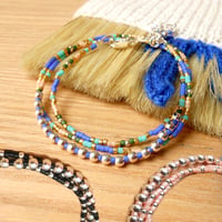 Image 1 of Bracelet Wrap perles "starfish" - 3 coloris