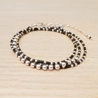 Image 3 of Bracelet Wrap perles "starfish" - 3 coloris