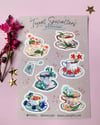 Teyvat Specialteas Sticker Sheet