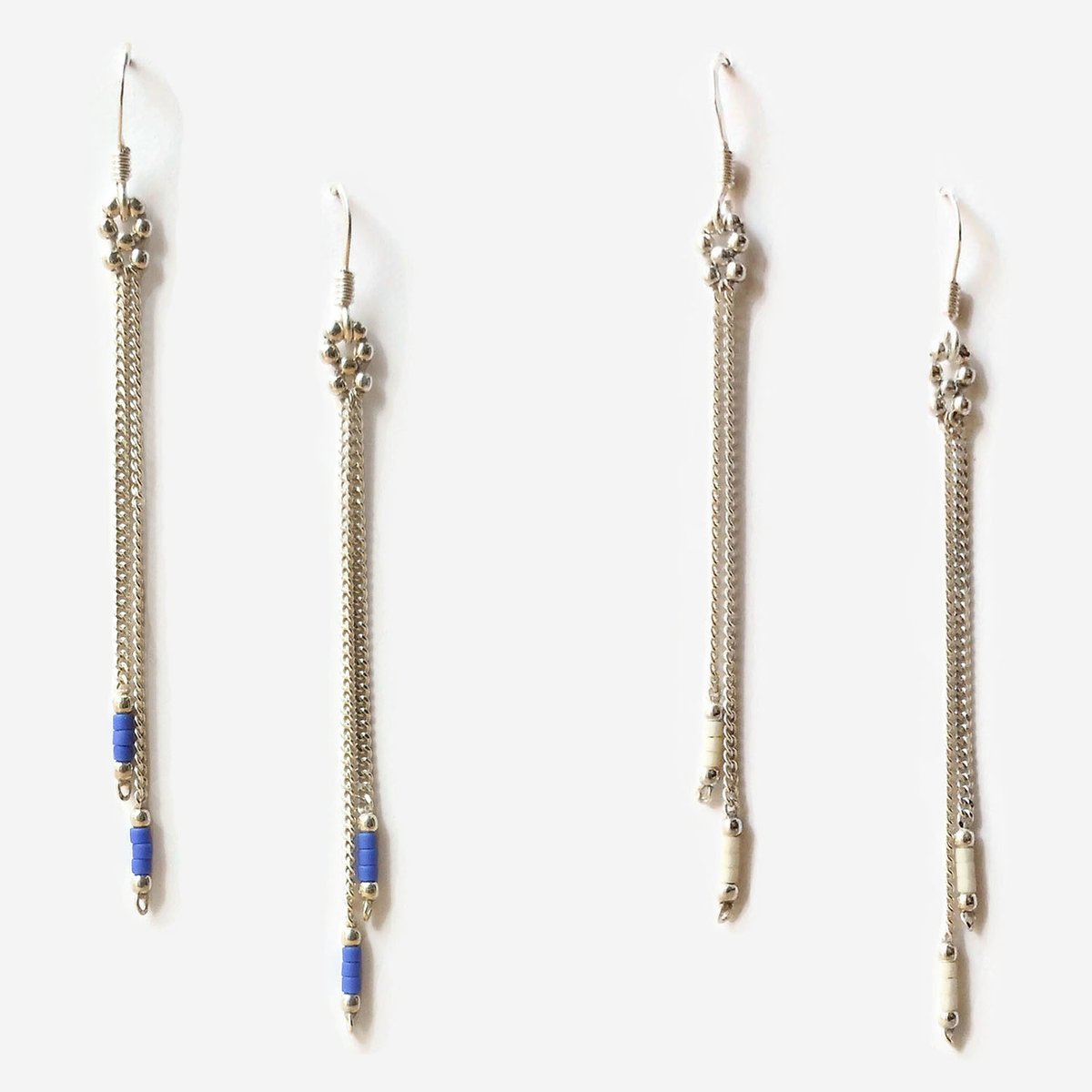 Image of Boucles d'oreilles pendantes - 13 Couleurs -"Mé"