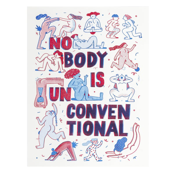 Image of NO BODY IS UNCONVENTIONAL