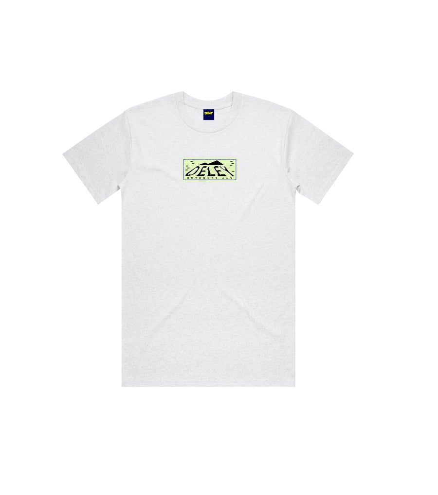 Image of OUTDOORS TEE (WHITE MARLE)