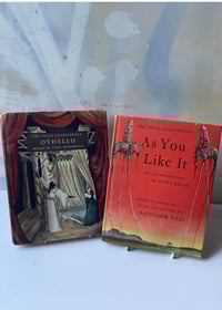 Image 1 of A Pair of 1st editions The Folio Shakespeare Books - Illustrations by Dali, Tanya Moiseiwitsch