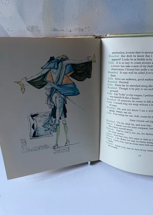 Image of A Pair of 1st editions The Folio Shakespeare Books - Illustrations by Dali, Tanya Moiseiwitsch