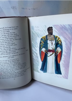 Image of A Pair of 1st editions The Folio Shakespeare Books - Illustrations by Dali, Tanya Moiseiwitsch