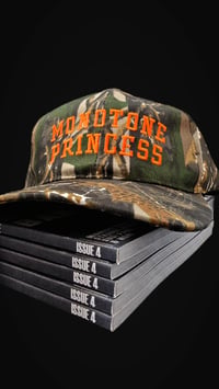 Monotone Princess Camo Baseball Cap