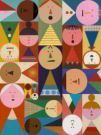 Image 3 of Tangram Print