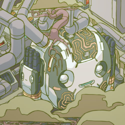 Image of THE SUNRISE MECHA RUINS