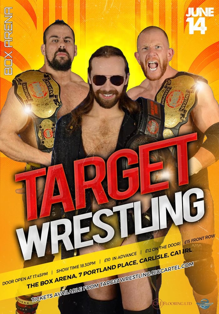 Image of SECOND ROW - Target Wrestling Live in Carlisle - Saturday 14th June