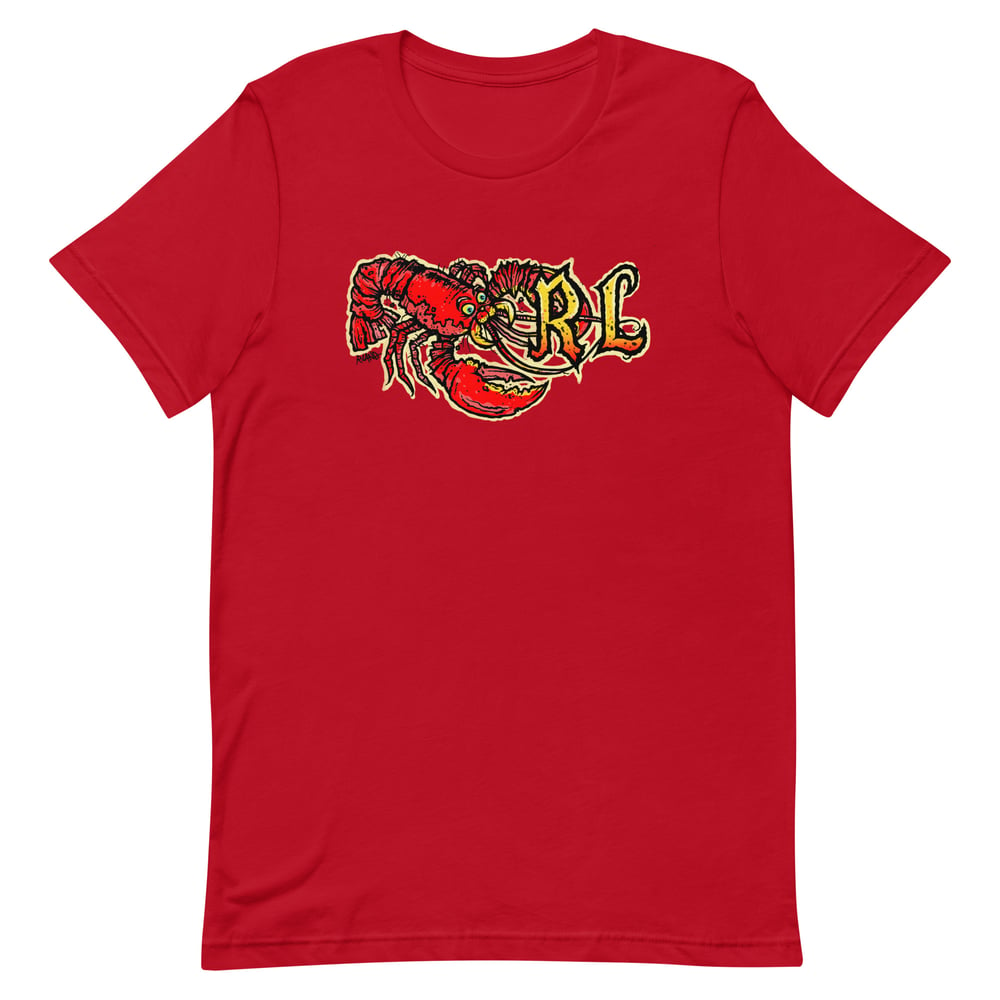 Image of Limited Edition  Red Lopster Unisex RL T-shirt