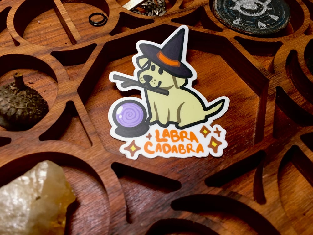 Labracadabra Sticker