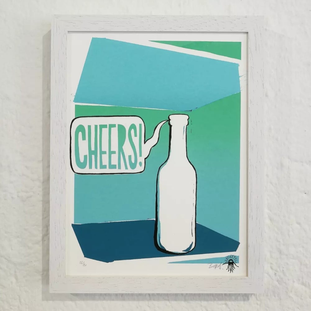 "CHEERS!"<br>(mini-print)