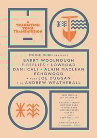MD001: Ltd Edition of 50 Moine Dubh Crystal Palace poster