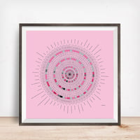 Image 1 of Jazz Art Print - pink