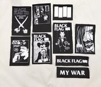 Image 1 of Black Flag patches