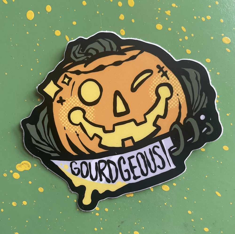 Gourd-geous Sticker