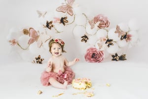 Image of BUTTERFLIES & BALLOONS - CAKE SMASH MINI