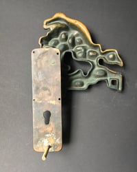 Image 4 of Large Bronze Door Handle of Organic Form, 1980