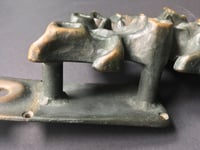 Image 3 of Large Bronze Door Handle of Organic Form, 1980