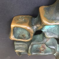 Image 5 of Large Bronze Door Handle of Organic Form, 1980