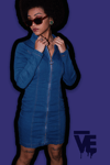 90s Style Denim Dress