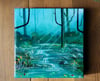 Auroras Forest - 8 x 8” - Canvas 