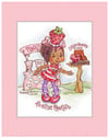 Fraise Parfait (Strawberry Parfait) Color Print 