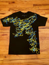 Neon Spiral - Hand Painted