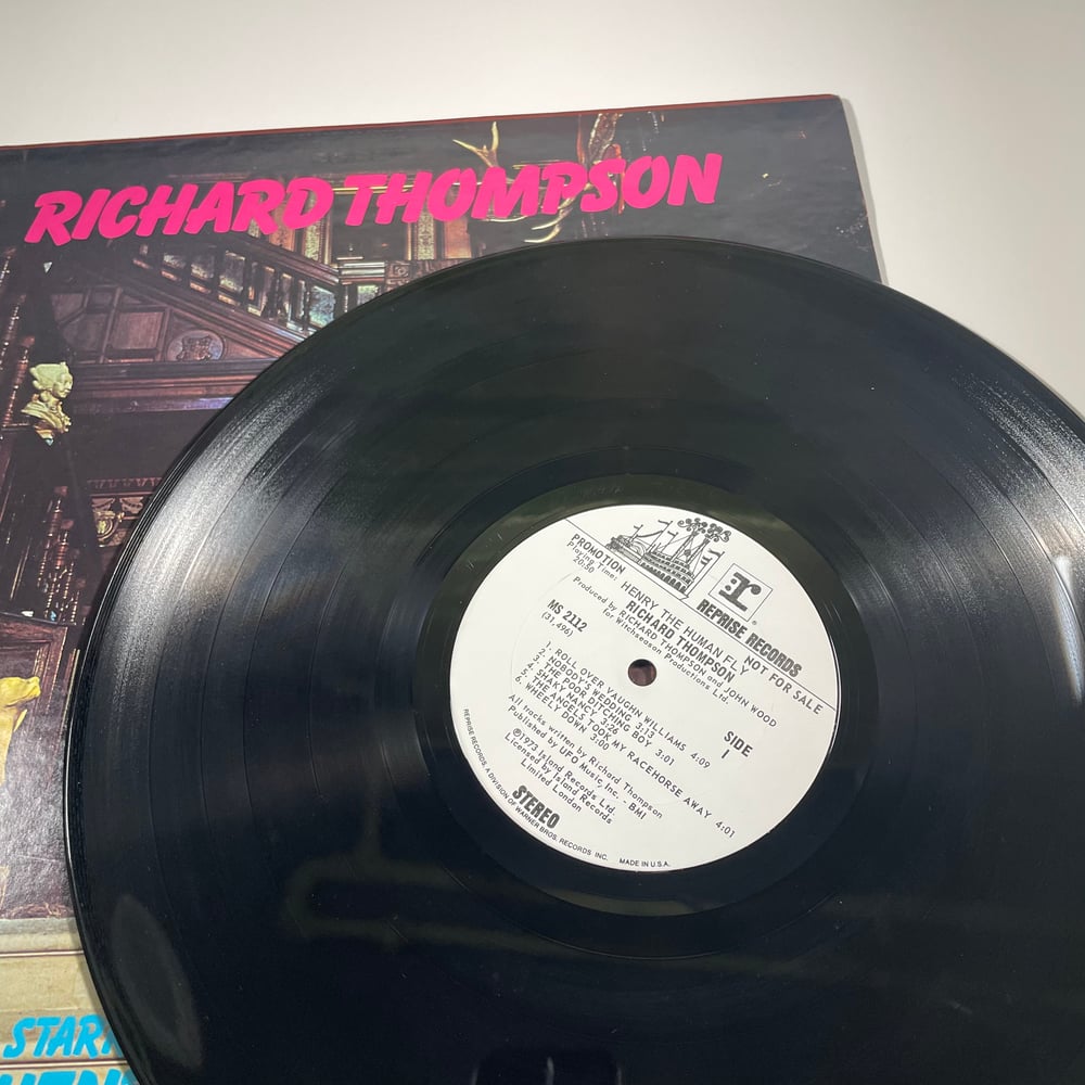 LP: Richard Thompson - Henry the Human Fly | post_modern_industries