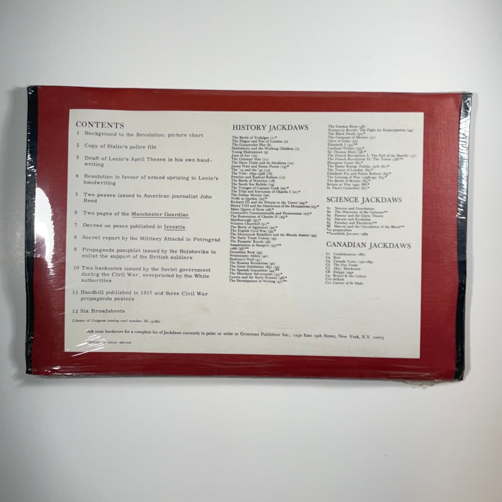 BK: The Russian Revolution - Collection of Documents (Jacksaws)