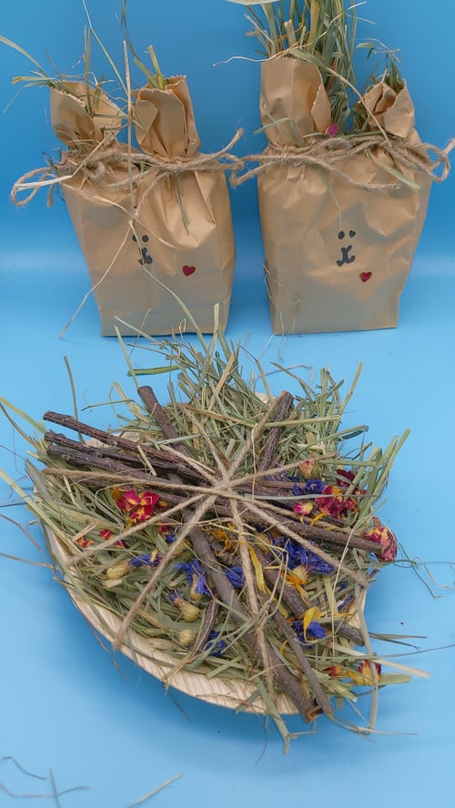 Image of Bunny Enrichment Forage Bags (Small and large available)