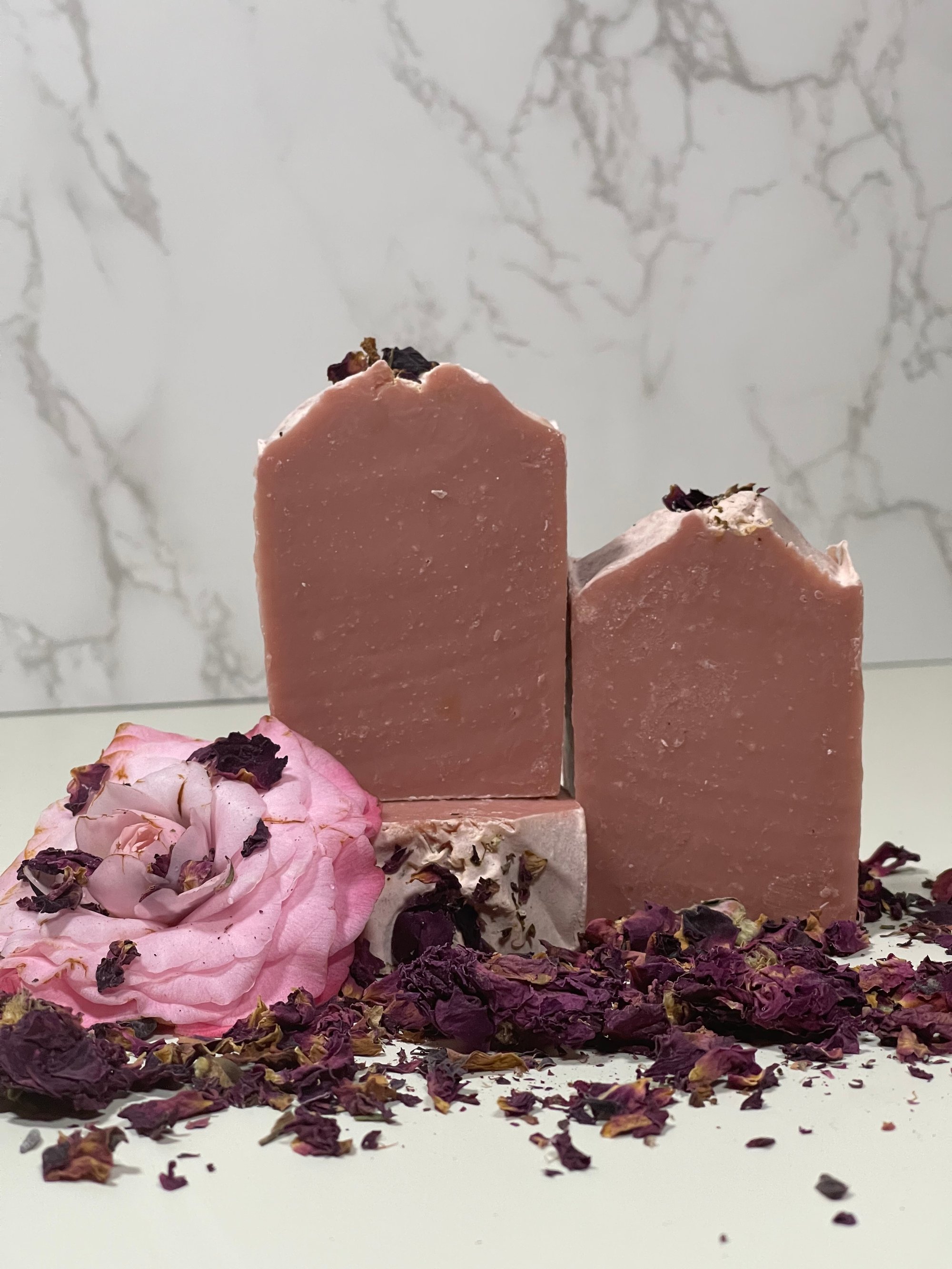 Image of Rose Clay Soap for (Beautiful, Glowing Skin)