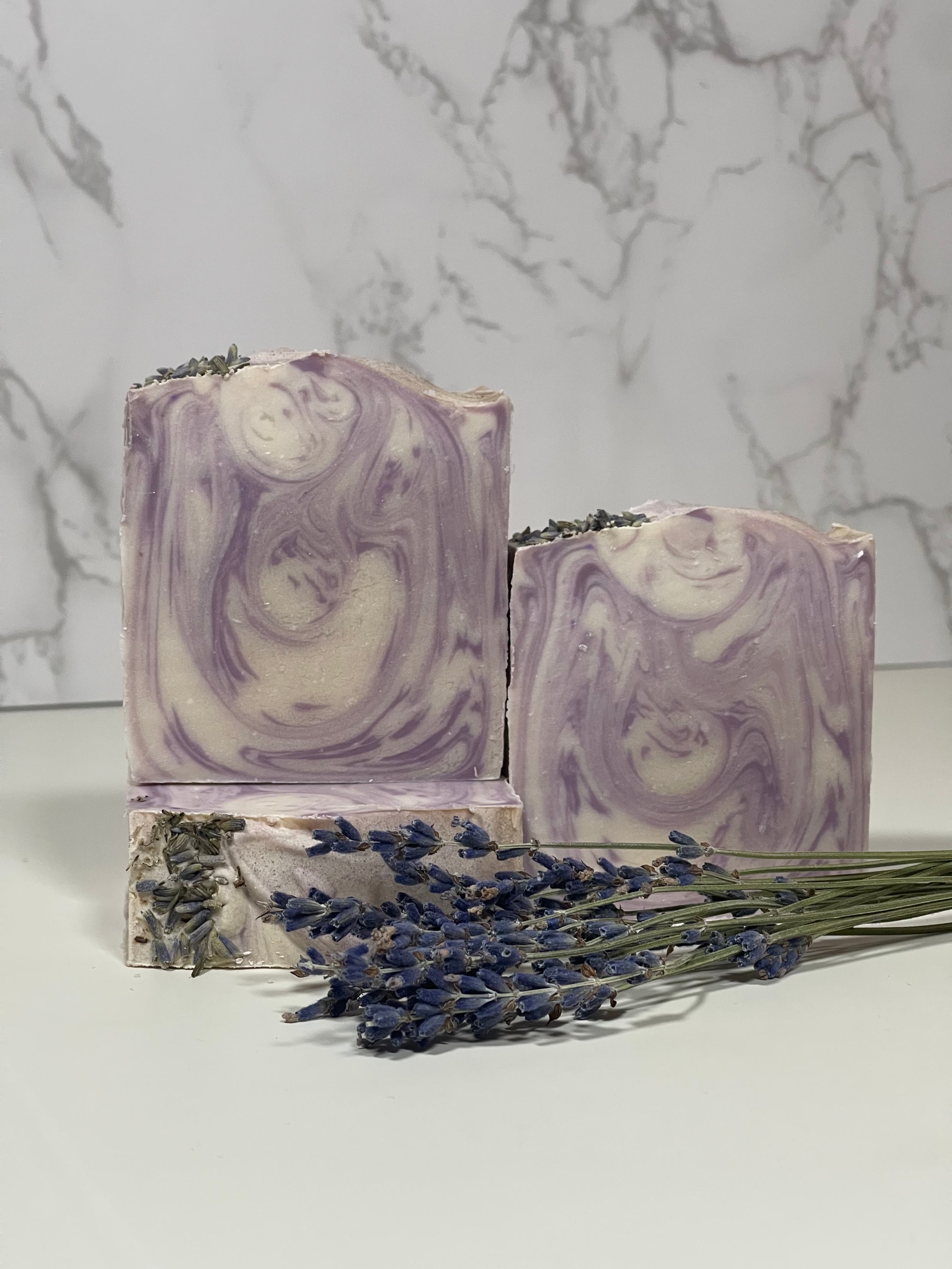 Image of Lavender Vanilla Soap (Relaxation Bar & Skin Calming )
