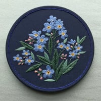Image 4 of Forget Me Not Embroidery Kit 
