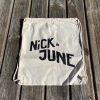 White Gym Bag - Nick & June