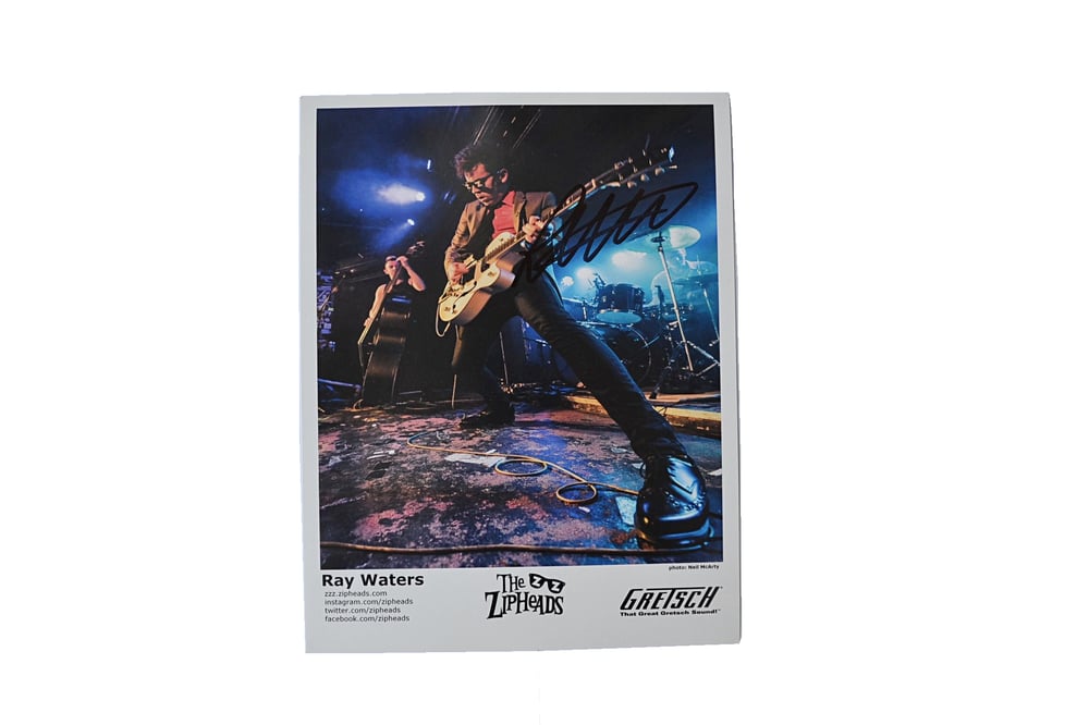 Signed Official Gretsch Artist Card