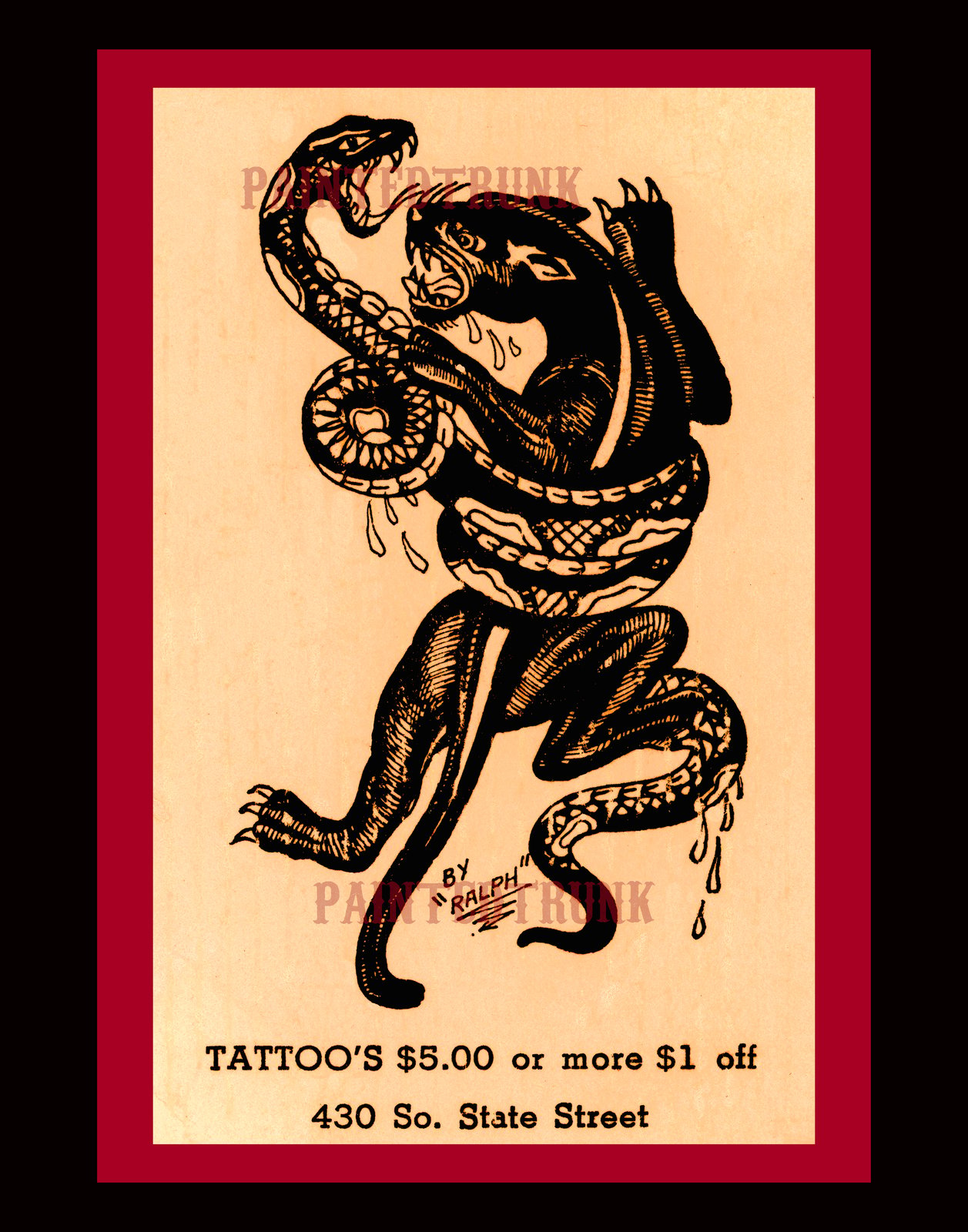 Ralph Johnstone by Carmen Nyssen  Great Lakes Tattoo