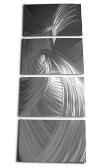 Image 2 of Tempest - Abstract Metal Wall Art Contemporary Modern Decor