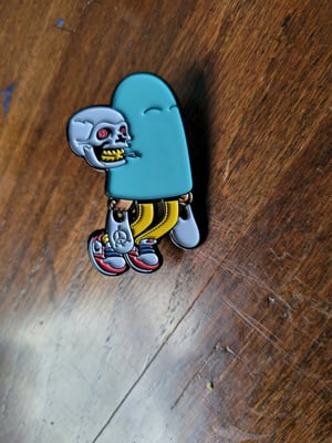 Image of ROYCER X SIREN 2” enamel pin