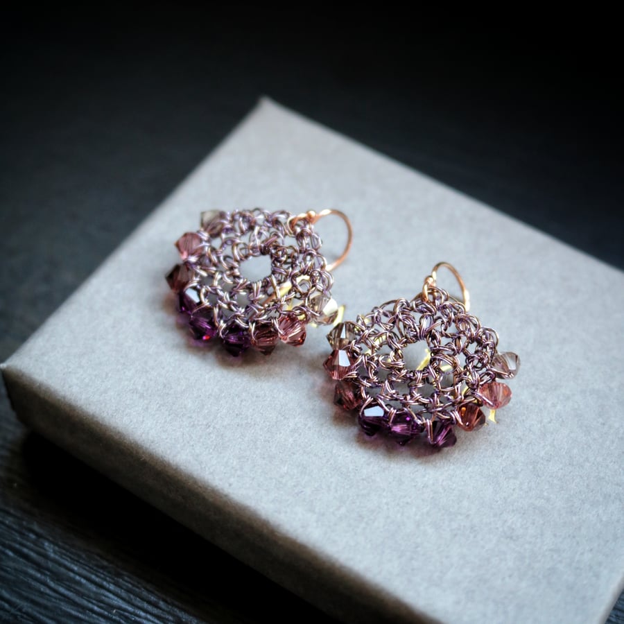 Image of CRESCENT Earrings - UBE