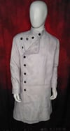 White Leather Mad Scientist Coat 