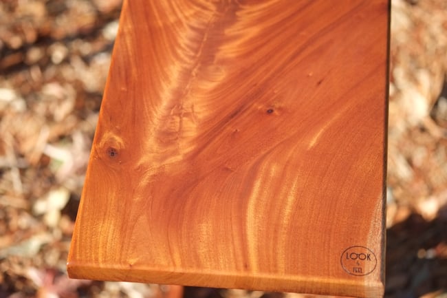 C-Table - Crotch Mahogany