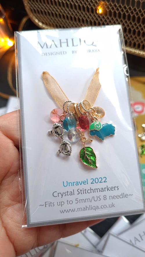 Image of FESTIVAL STITCHMARKERS - Unravel 2022